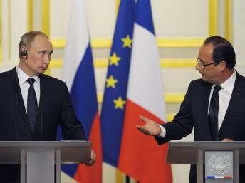 Президенты России и Франции обсуждают вопросы экономического сотрудничества - ảnh 1